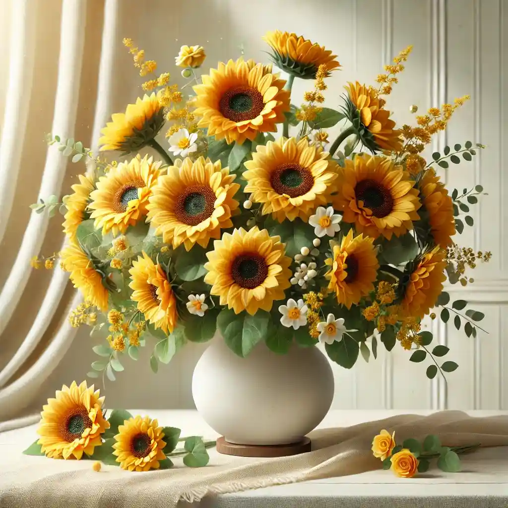 girasoles elegantes